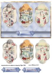 Vintage Christmas Scenes