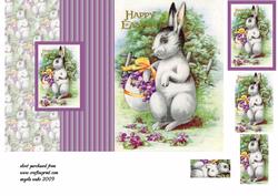 The White Easter Bunny