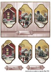 Victorian Street Singers Panel Card