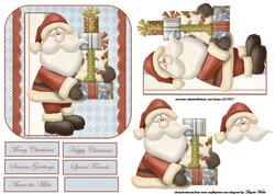 Santa is Busy Delivering Presents