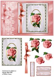 Rose Lace and Ribbons
