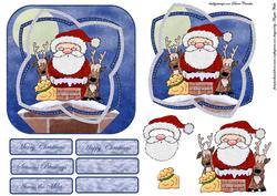 Santa Got Stuck in the Chimney