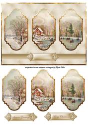 Skating on the Frozen Lake Panel Card