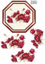 Poppies to Remember Plate
