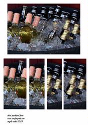 Celebrations with Bottles on Ice