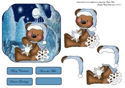 Snowflake Teddy Bear