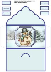 Snowman Money Wallet
