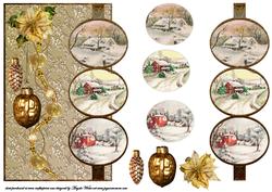 Vintage Christmas Over the Edge