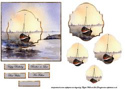 Rowing Boat Moored