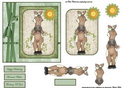 My Little Pony Lulu Card Front