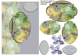 Bluebell Wood Card Front