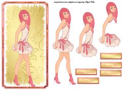 Party Girl Card Front