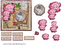 Rose's and Memories Card Front