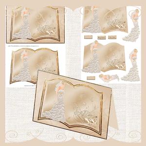 Wedding and Bride Book Card Mini Kit