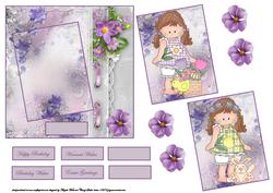 Beth Easter and Beth Loves Flowers Toppers