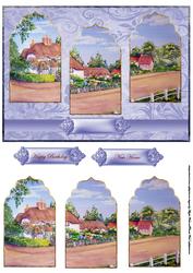 Thatch Cottage New Home Panel Card