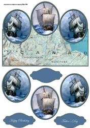 Sailing Ships Over the Edge with Toppers