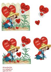 Hearts and Love Grow in My Garden