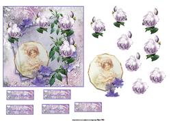Vintage Beauty Springtime, Lilac Rose
