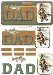 The Fish That Got Away, Dl Card with Toppers