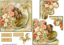 New Home in the Country Card Front with Corner Stacker