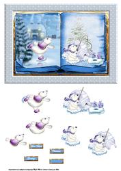 Polar Bear Fun Card and Decoupage