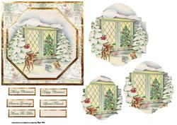 Woodland Friends at Christmas