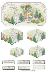 Ringing the Bells at Christmas Card