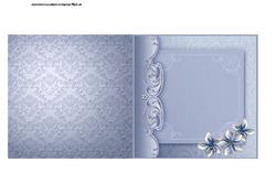 Vintage Christmas Flowers Insert