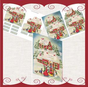 Our House to Yours Easy Cut Decoupage Mini Kit