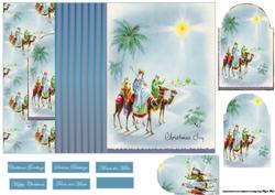 They Followed the Star No Hole Fold Back Card