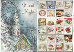 Silent Night Advent Card
