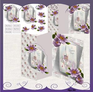A Christmas Prayer No Hole Fold Back Card