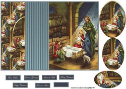 The Stable No Hole Fold Back Card