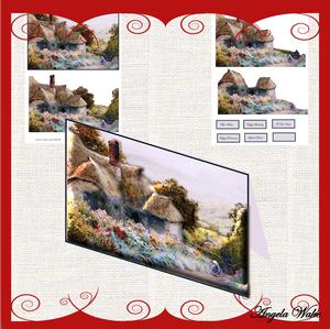 Country Garden Easy Cut Decoupage