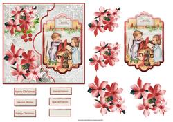 The Night Before Christmas Card and Topper
