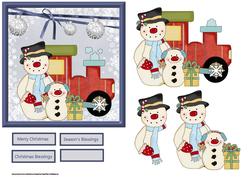 Train to Toyland with Snowman