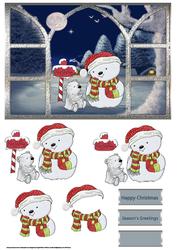 Which Way to the North Pole, Window Card
