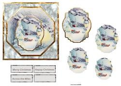 Sleigh Ride Card with a Topper