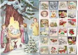 Baby in the Crib Advent Calendar