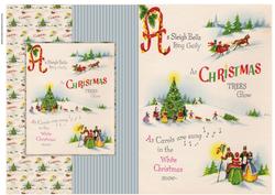 Sleigh Bells Ring Fold Back Card