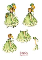 St Patricks Day Cutie Irish Girl