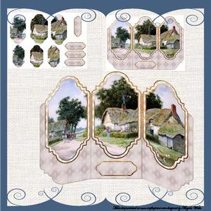 Going to Market Tri Fold Card Mini Kit