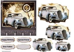 Classic Car with Shaped Stackers