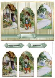 The New Calf Arch Panel Card with Toppers