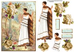 Walk in the Woods Card and Decoupage