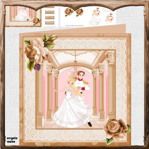 Prince Charming 8x8 Card Mini Kit and Decoupage
