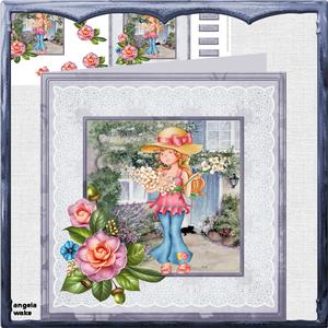 Zoe at Lavender Cottage 8x8 Card Mini Kit