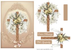 Easter Cross Card and Decoupage
