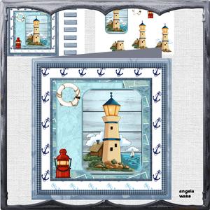 Lighthouse 8x8 Card Mini Kit